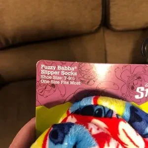 Disney | Shoes | Fuzzy Babba Stitch Slipper Socks 2 Pairs | Poshmark